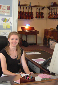 Jennifer keeps track of appointments, sales and rentals